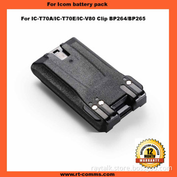 Original Bp265 Bp265 Battery Pack Replacement for Icom IC-T70A IC-70e